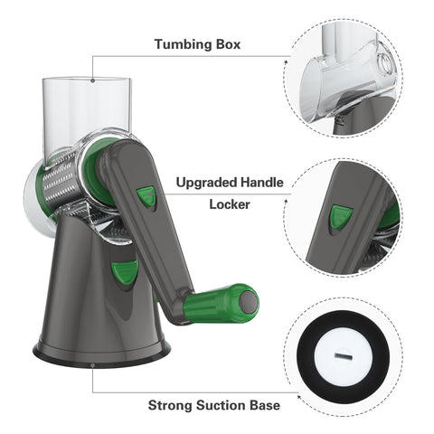 Compact design fits in drawers for easy kitchen organization