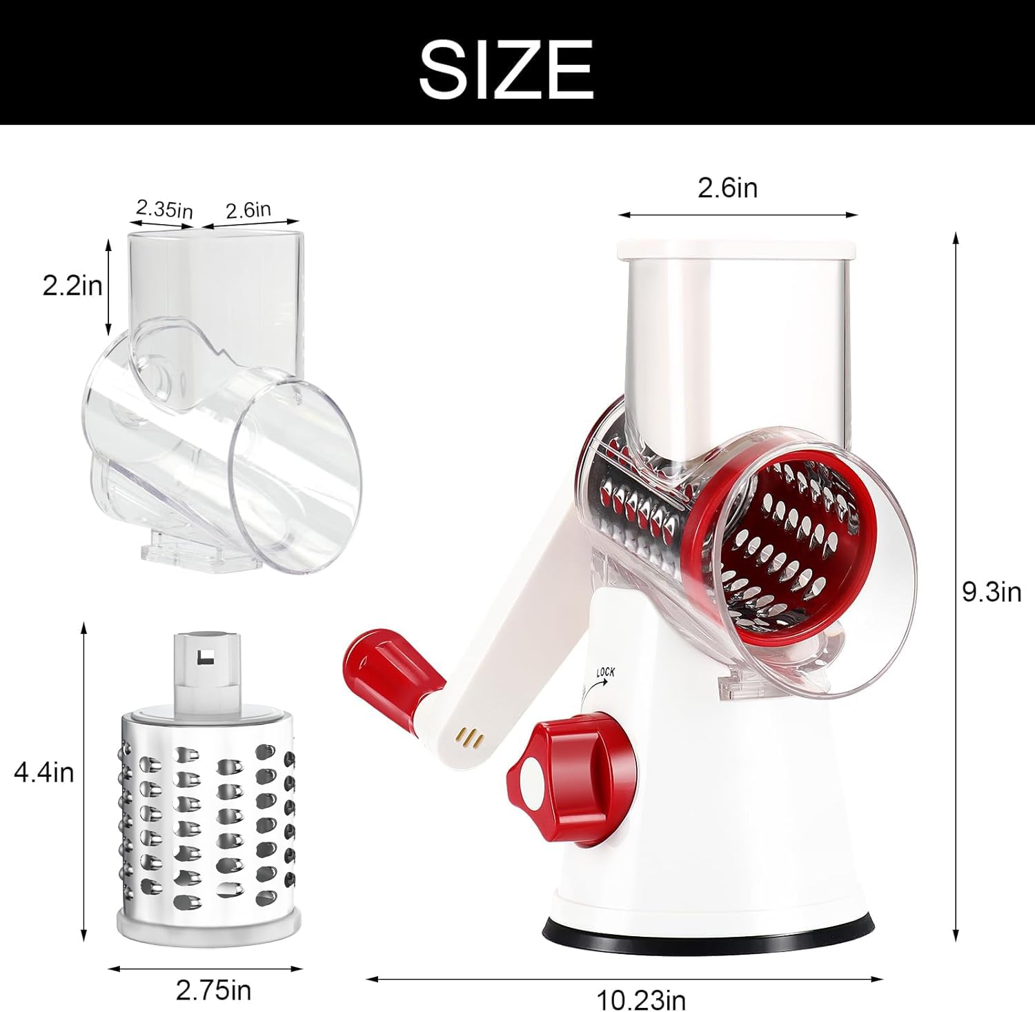 Cambom dishwasher-safe parts simplify cleanup after use.