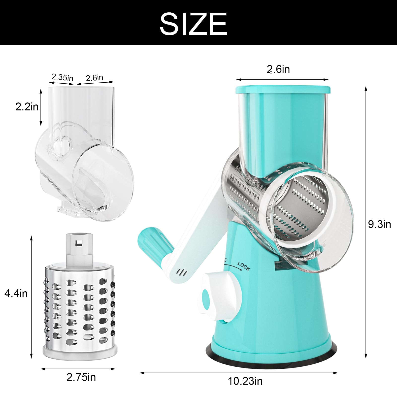 Cambom dishwasher-safe parts for easy cleaning after use
