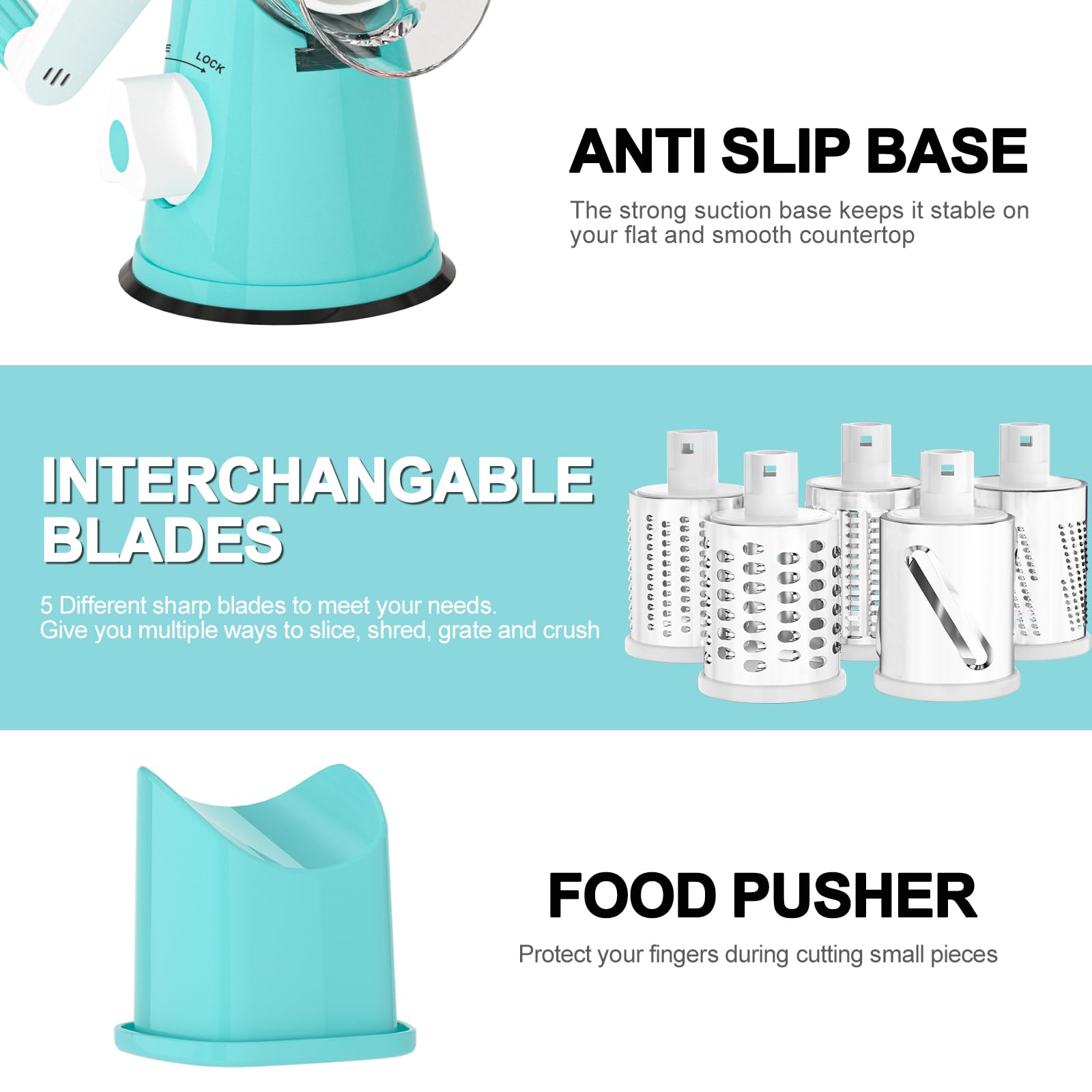 Cambom extra-fine blade for parmesan dust and delicate toppings