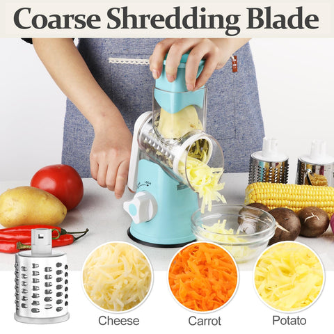 Cambom non-slip suction base keeps grater steady on smooth surfaces
