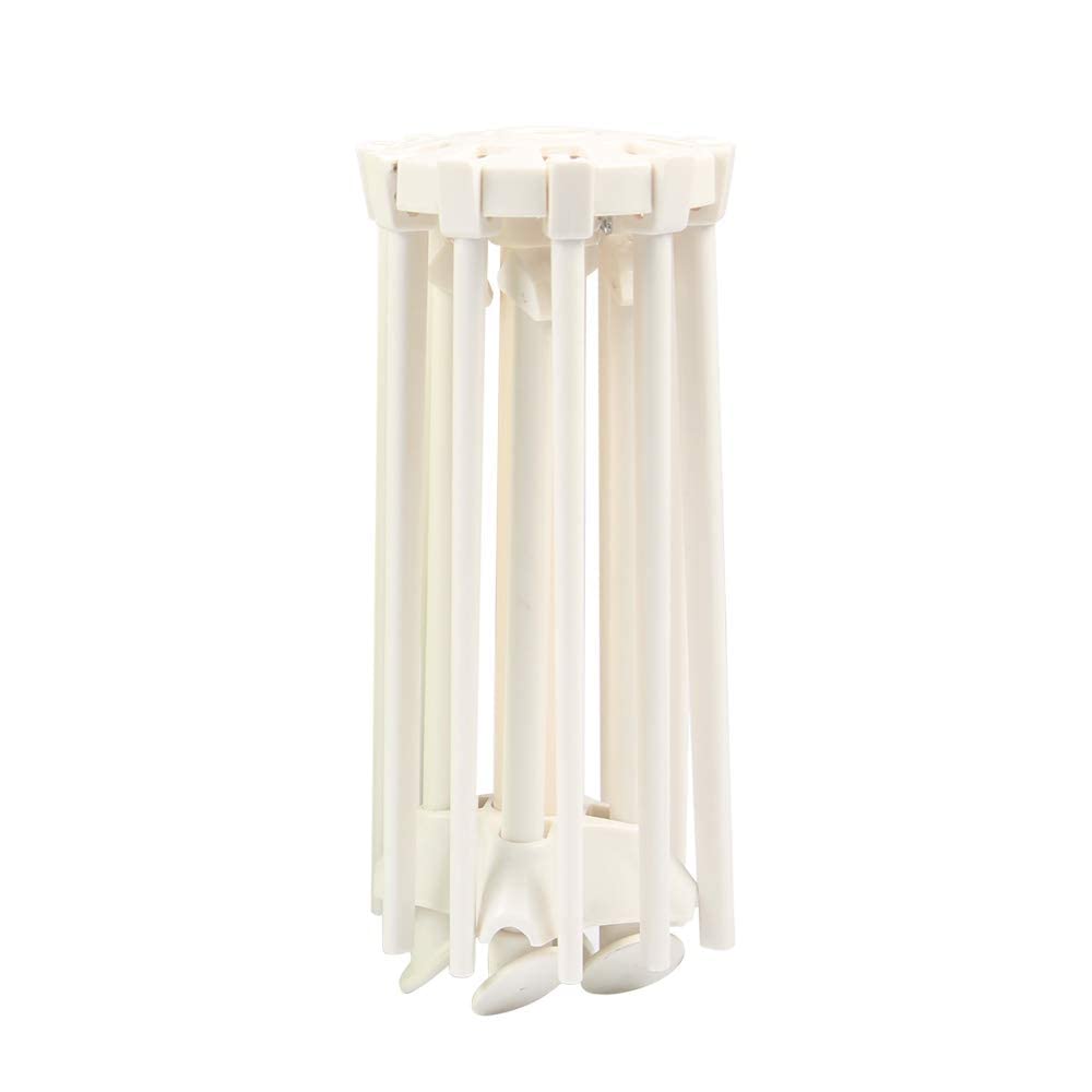 Cambom pasta drying rack showing four rubber feet for stable drying.