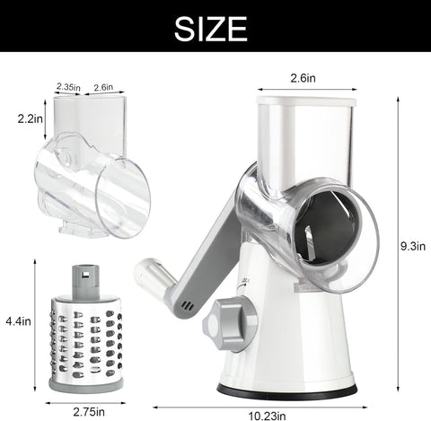 Cambom grater used on vegetables and nuts for versatile prep