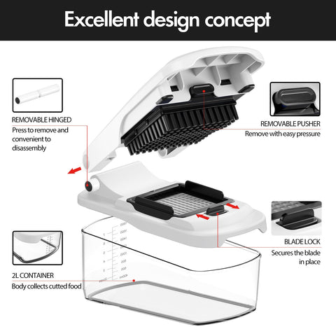 Cambom chopper detachable parts for easy cleaning