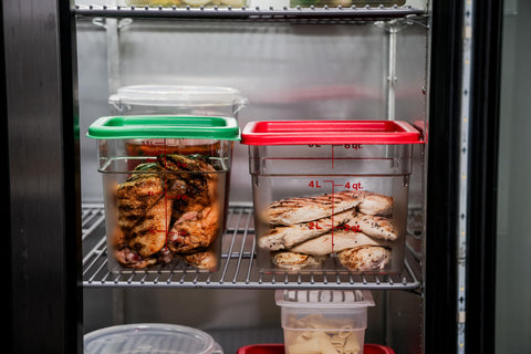 Cambro meal-prep storage in Classic Square 6QT for large batches