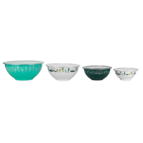 Camco Nesting Bowl Set large with lid for family servings