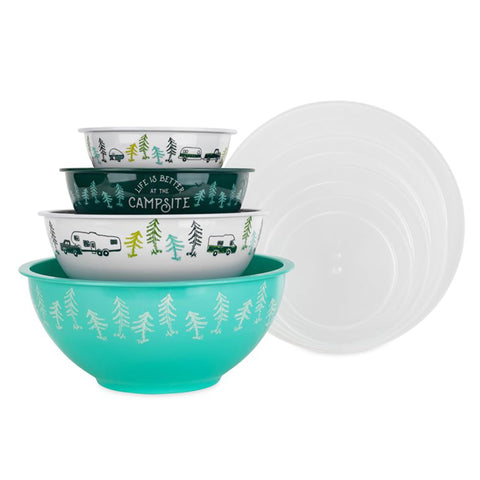 Camco Nesting Bowl Set xl with lid for big batches