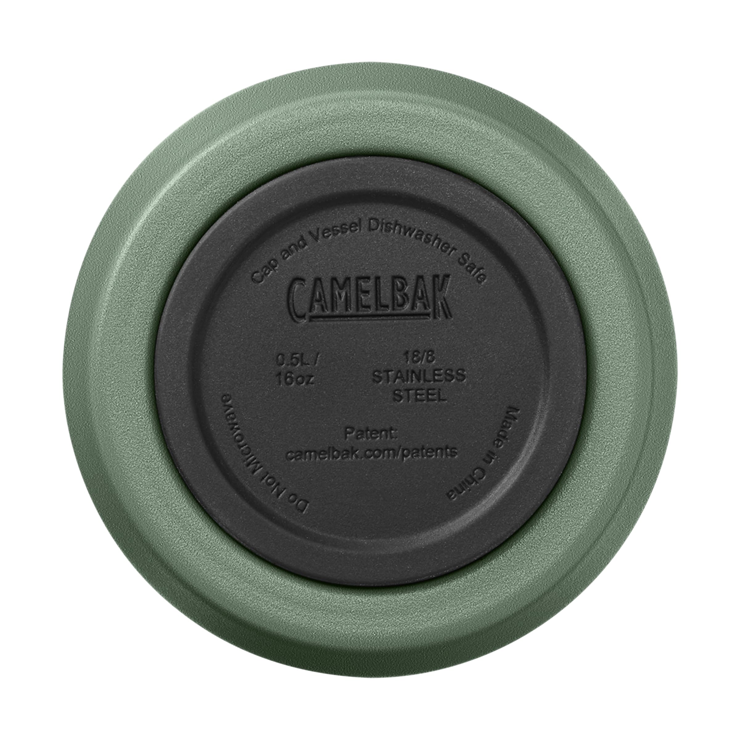 CamelBak Horizon 16oz Tumbler Moss with nonslip base for stable placement