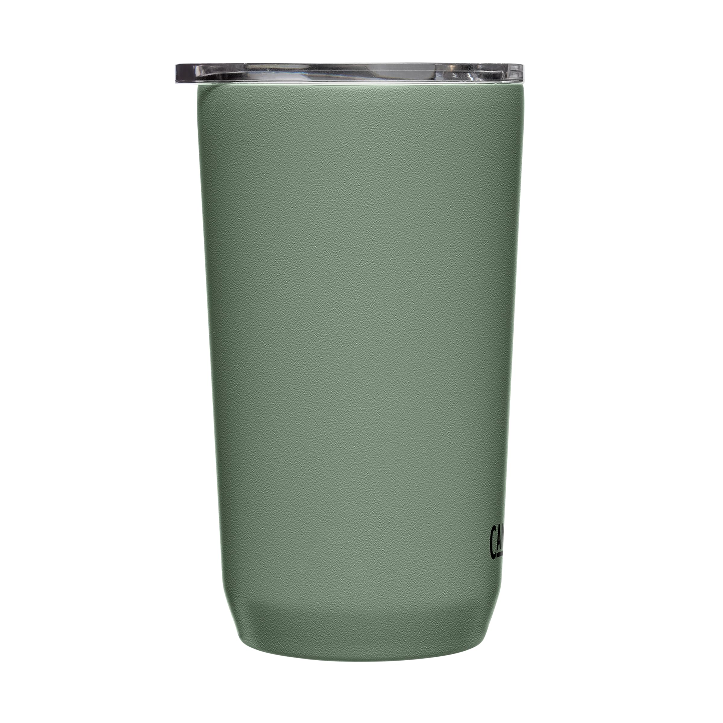 CamelBak Horizon 16oz Tumbler Moss showing tri-mode lid for flexible sipping