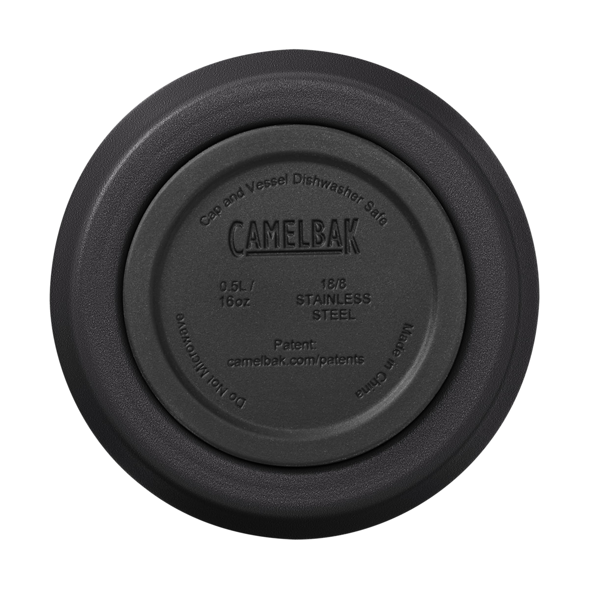 CamelBak Horizon 16oz tumbler base with non-slip silicone for stable placement.