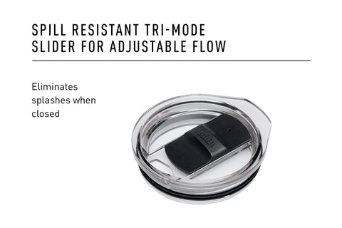 CamelBak Horizon 16oz tumbler with tapered grip for comfortable handling.