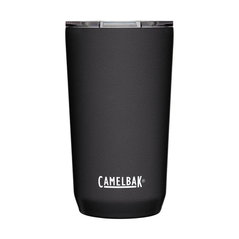 CamelBak Horizon 16oz tumbler close-up of tri-mode lid for precise flow control.