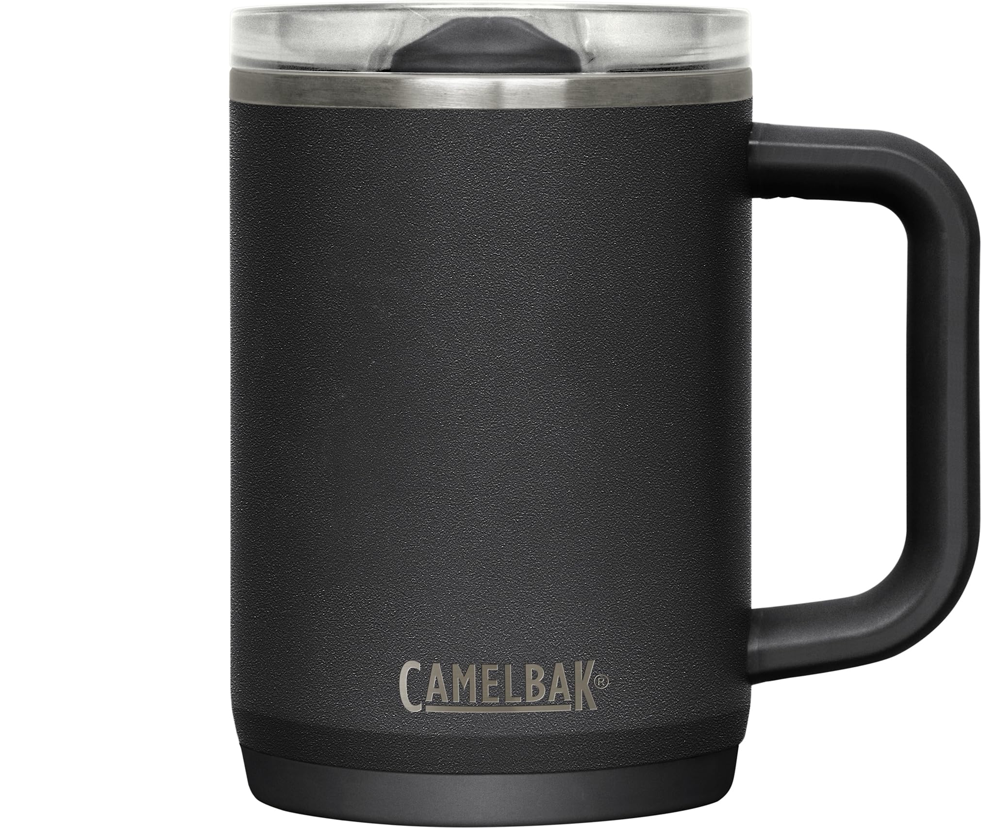 CamelBak Thrive Mug with leak-proof lid for spill-free travel.