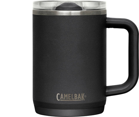 CamelBak Thrive Mug with leak-proof lid for spill-free travel.