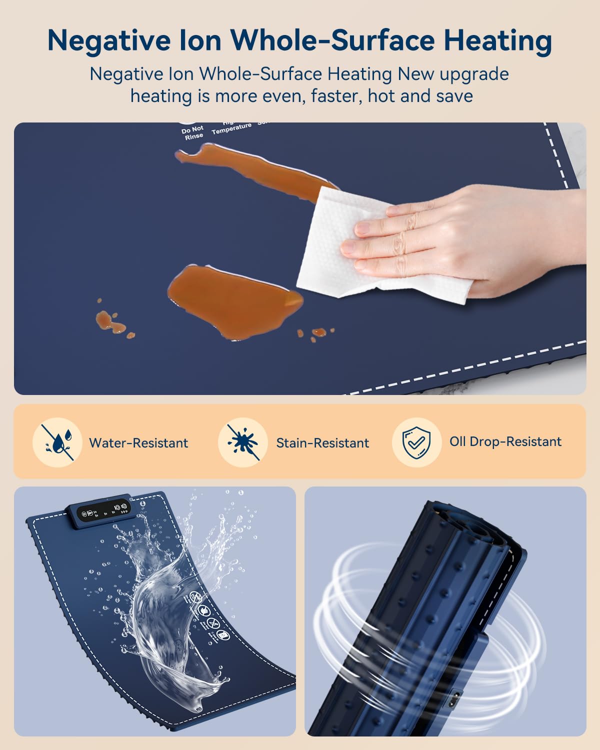 CAMKEY foldable design saves space and stows flat after use