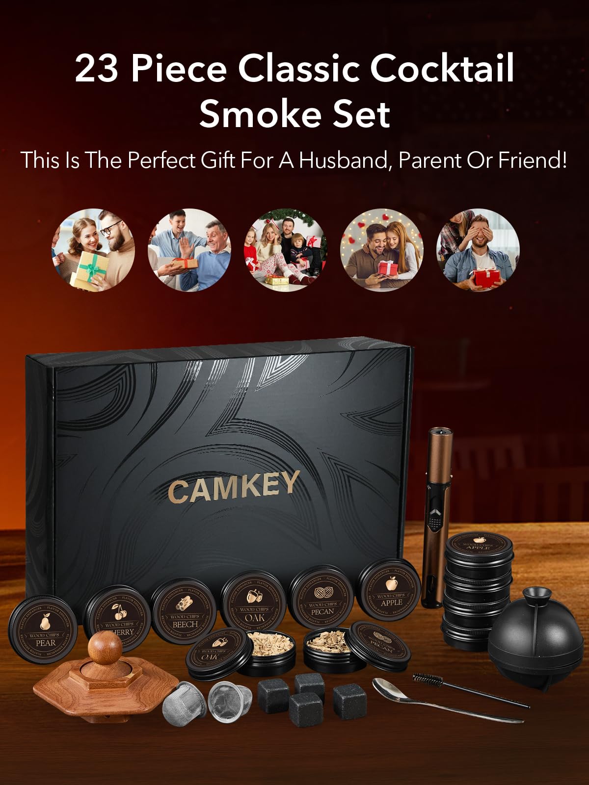 CAMKEY gift box and premium packaging ideal for gifting