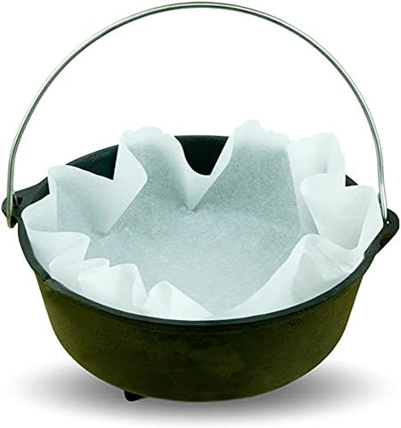 CampLiner 20-pack liners for Dutch ovens reduce cleanup after meals.