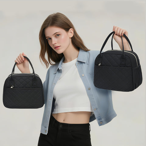 CAMTOP sleek black finish complements handbags and outfits elegantly.