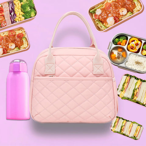 CAMTOP lunch bag preserves cold or hot foods for hours.