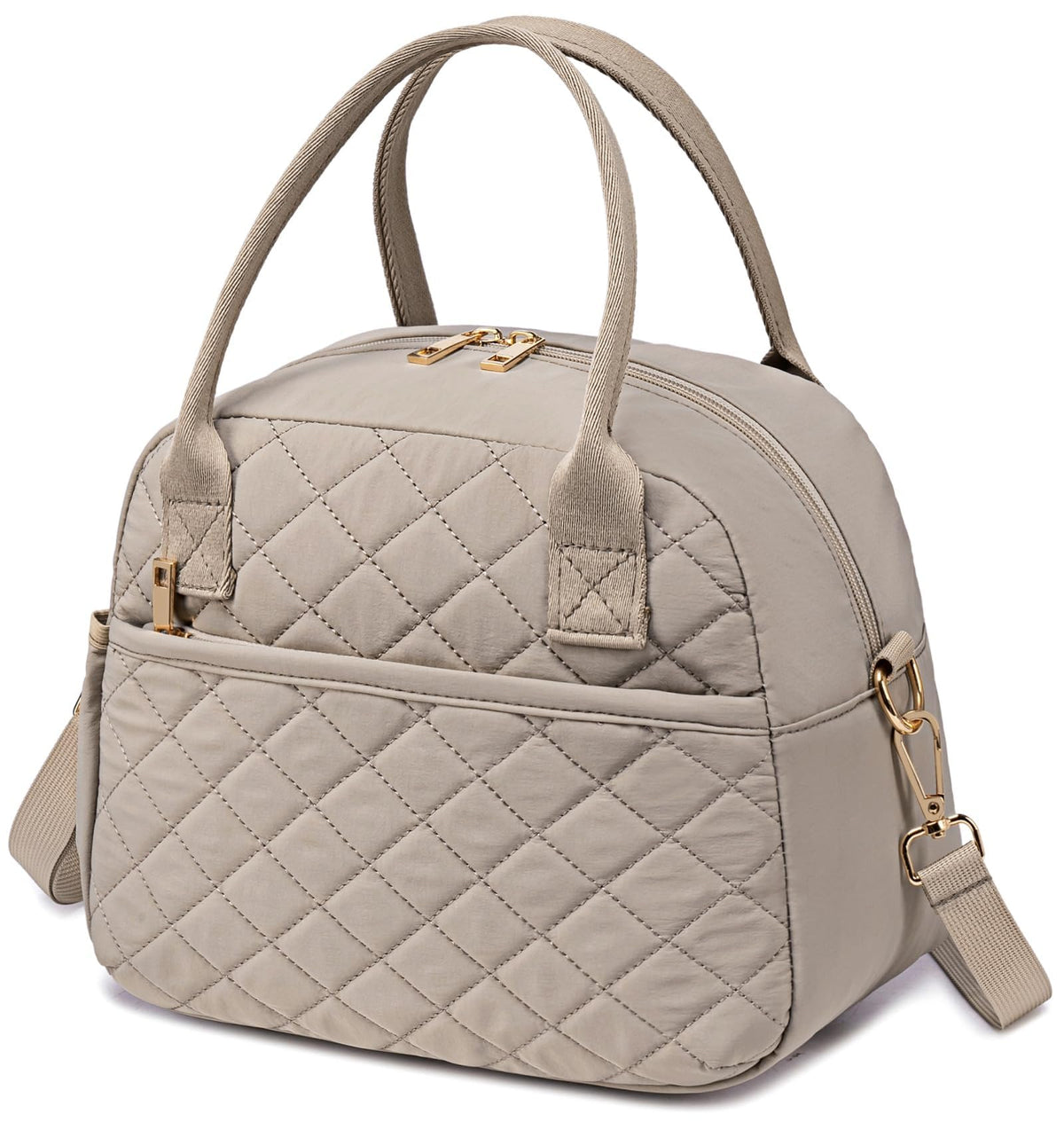 CAMTOP lunch box front quilted design for a stylish insulated option
