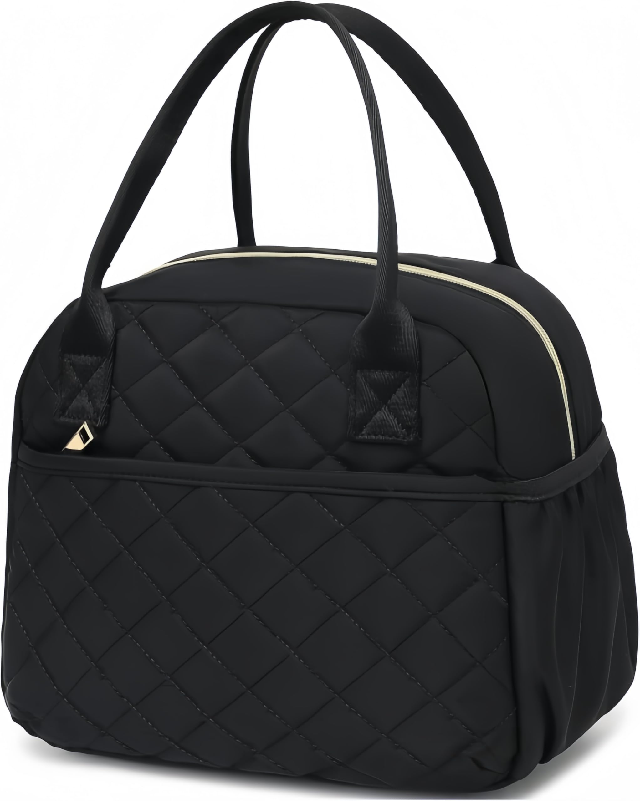 CAMTOP lunch box front quilted design pairs with any outfit for daily use.