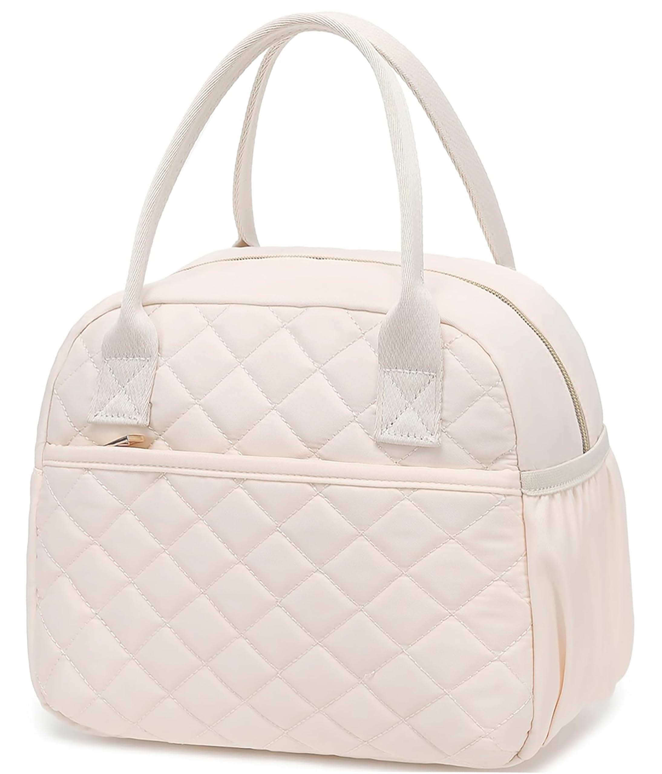 CAMTOP lunchbox insulated-quilted-outer keeps food fresh on the go.
