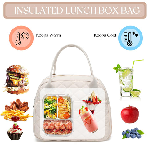 CAMTOP lunchbox interior-large-capacity fits containers, snacks, and smoothies.
