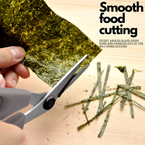 CANARY shears include cutter and bottle opener for quick kitchen prep