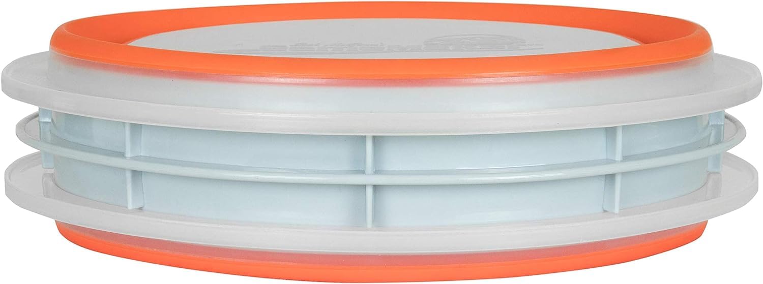 CanCooker mess-free breading shaker enabling even coating on seafood and meat.