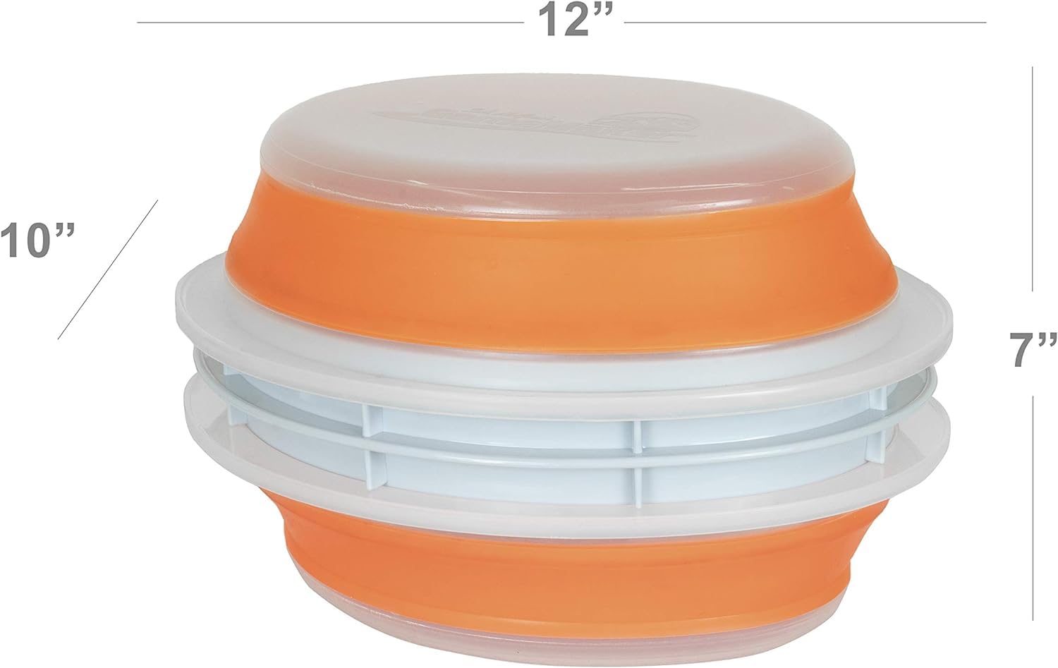 CanCooker transparent sides to monitor breading progress at a glance.