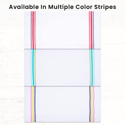 Candy Cottons soft-drying towels protect delicate items while handling tasks.