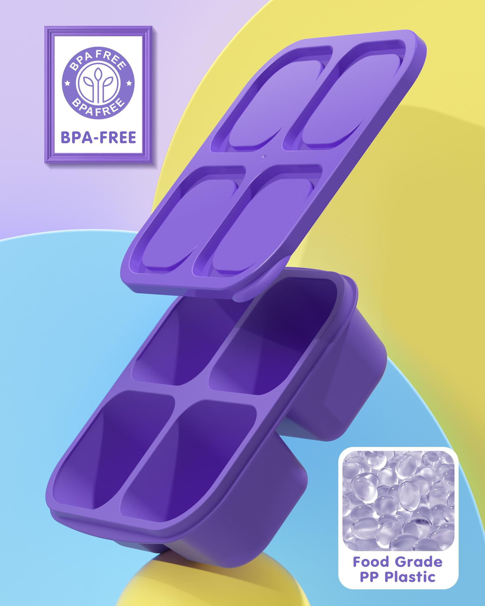 Canfanni easy open lids with semi-circular handles for quick access.