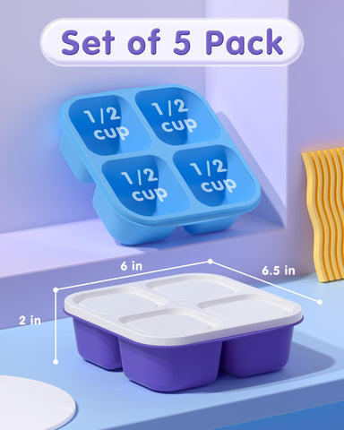 Canfanni lunchable container in color set supports varied daily lunches