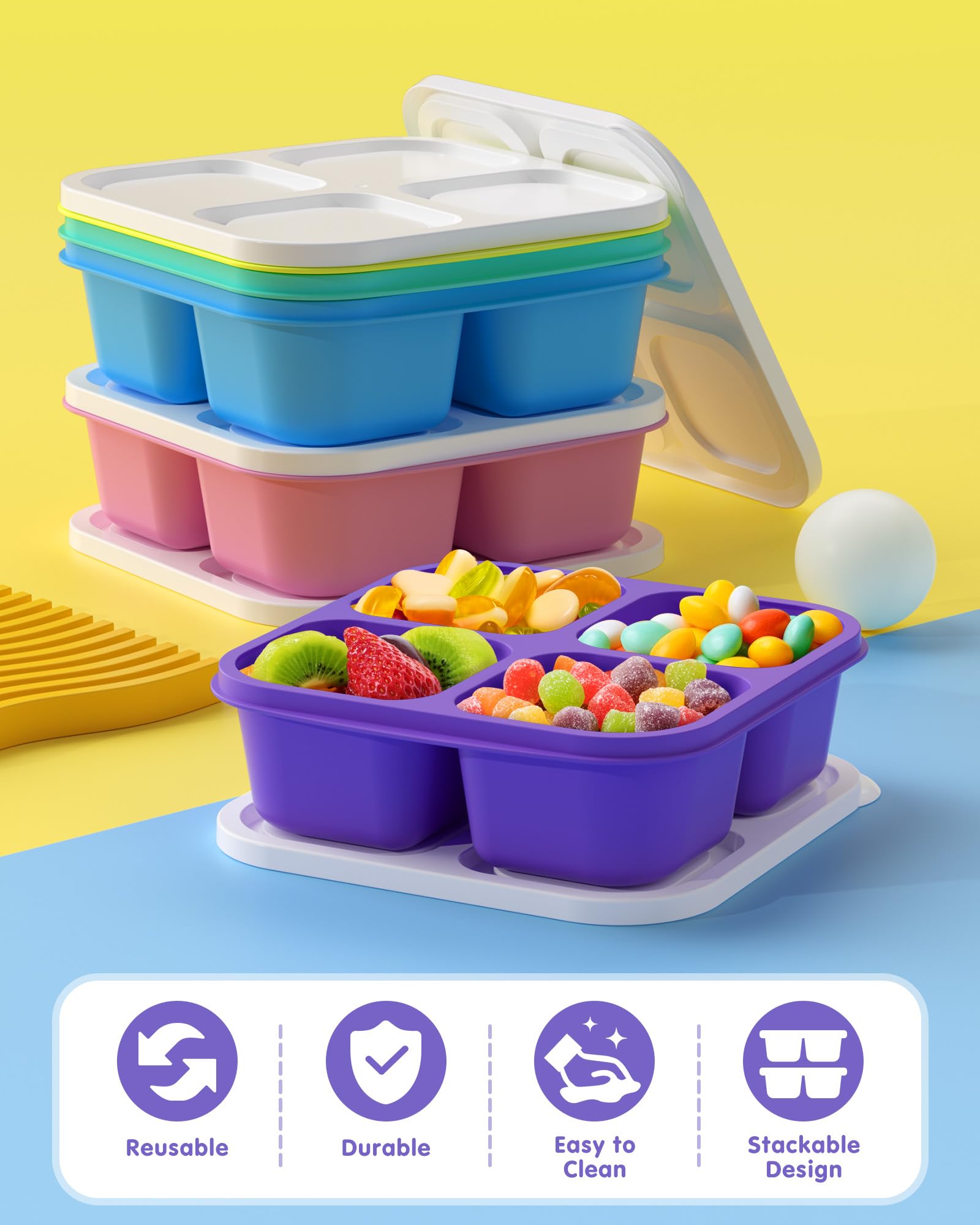 Canfanni five-color pack matches daily meals and moods