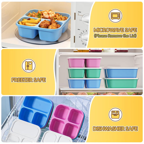 Canfanni snack box color variants help quick meal identification.