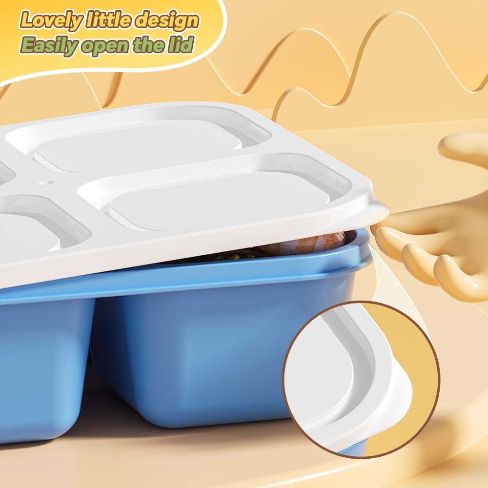 Canfanni lid with semicircular handle for easy opening by kids.