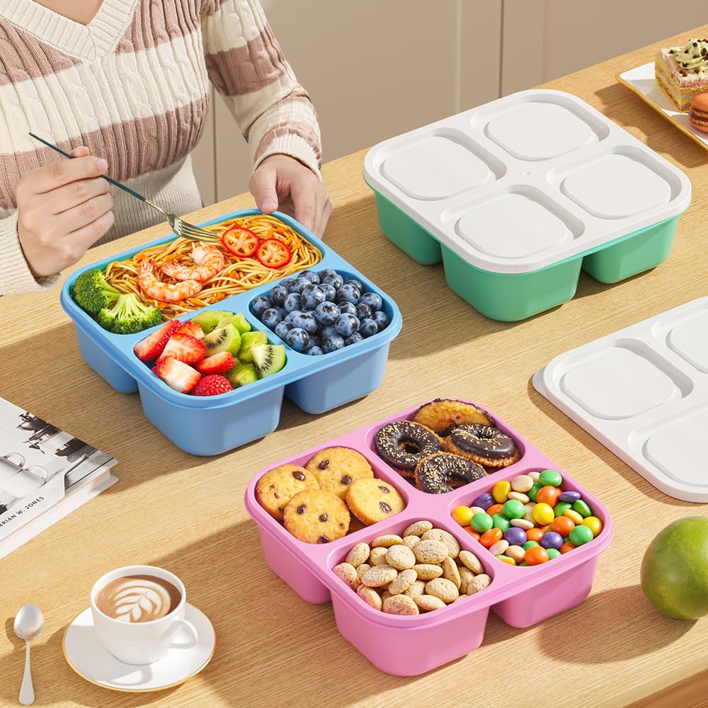 Canfanni snack box is microwave and dishwasher safe for easy cleaning.