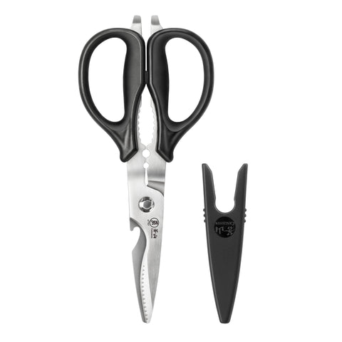 Cangshan 503343 heavy-duty come-apart shears with separable blades for easy cleaning