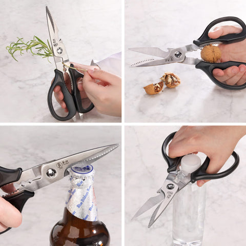 Cangshan 503343 built-in nutcracker for cracking nuts safely during prep