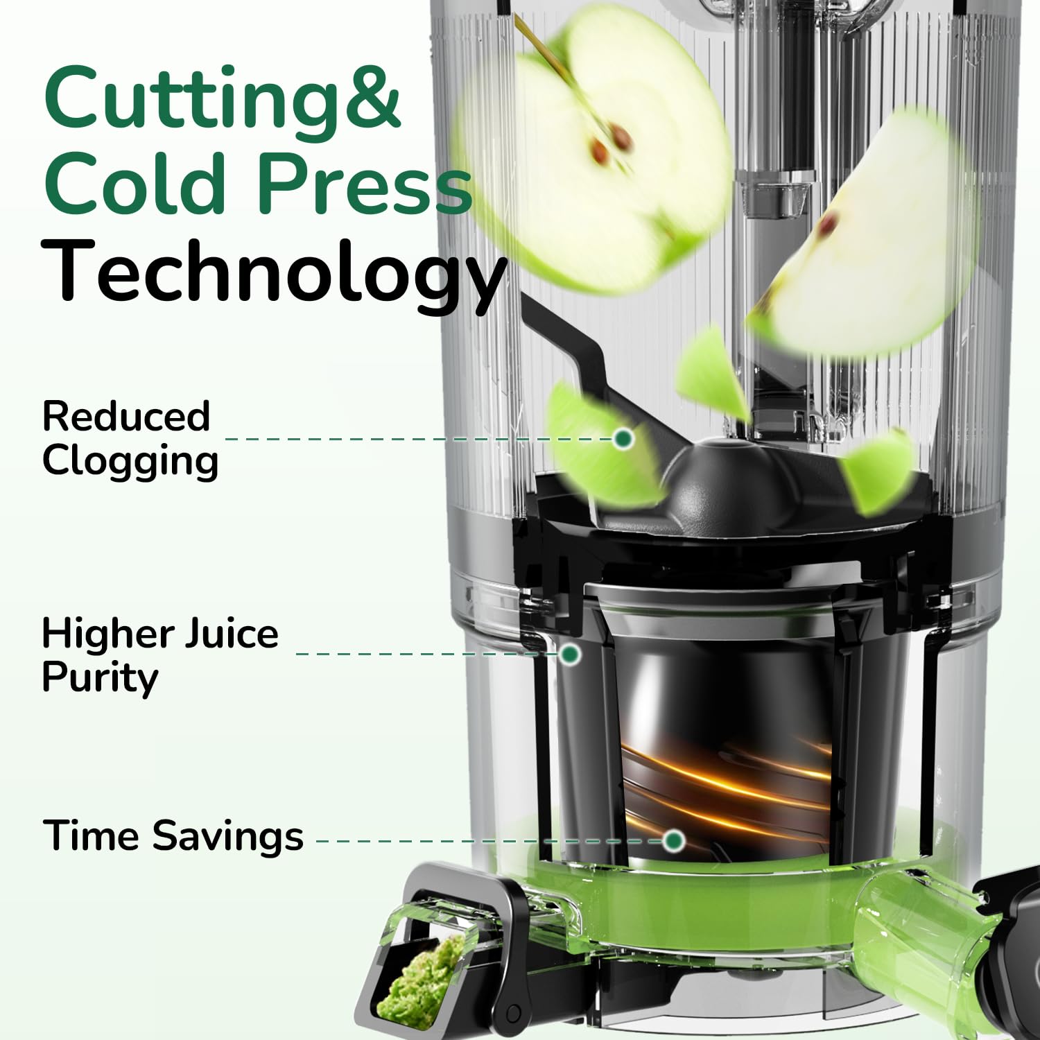 Canoly C16 BPA-free components ensure safe processing.