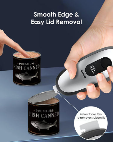 Canslab IRON hands-free operation reduces manual effort in busy kitchens.