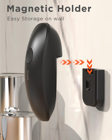 Canslab magnetic lid lifter in action for easy lid removal