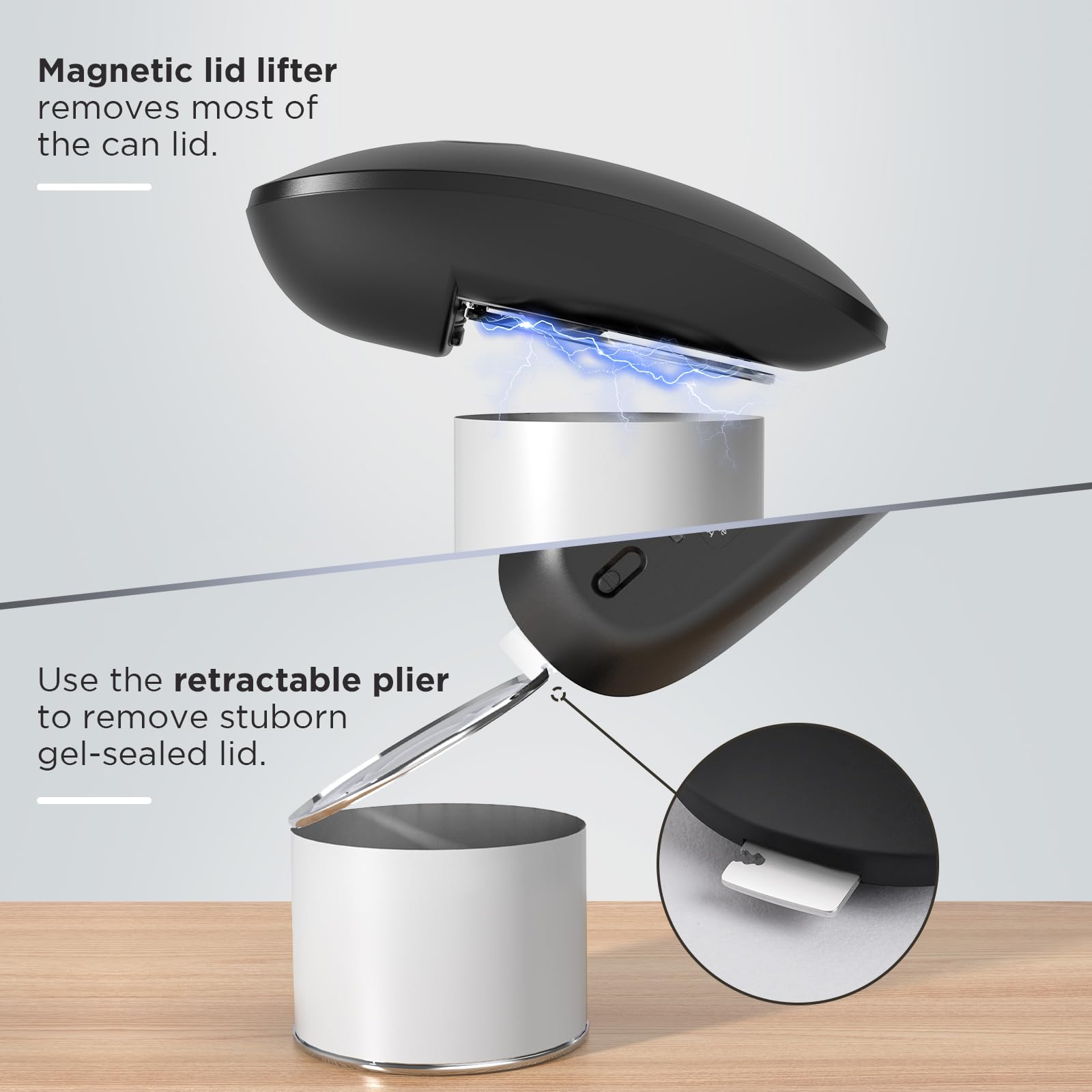 Canslab Ultrablade PRO wall-mount storage keeping countertop clutter-free