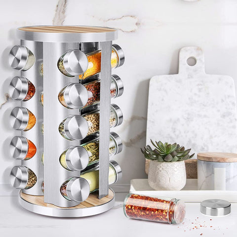 Cantami gift-ready spice organizer ideal for housewarmings and weddings.