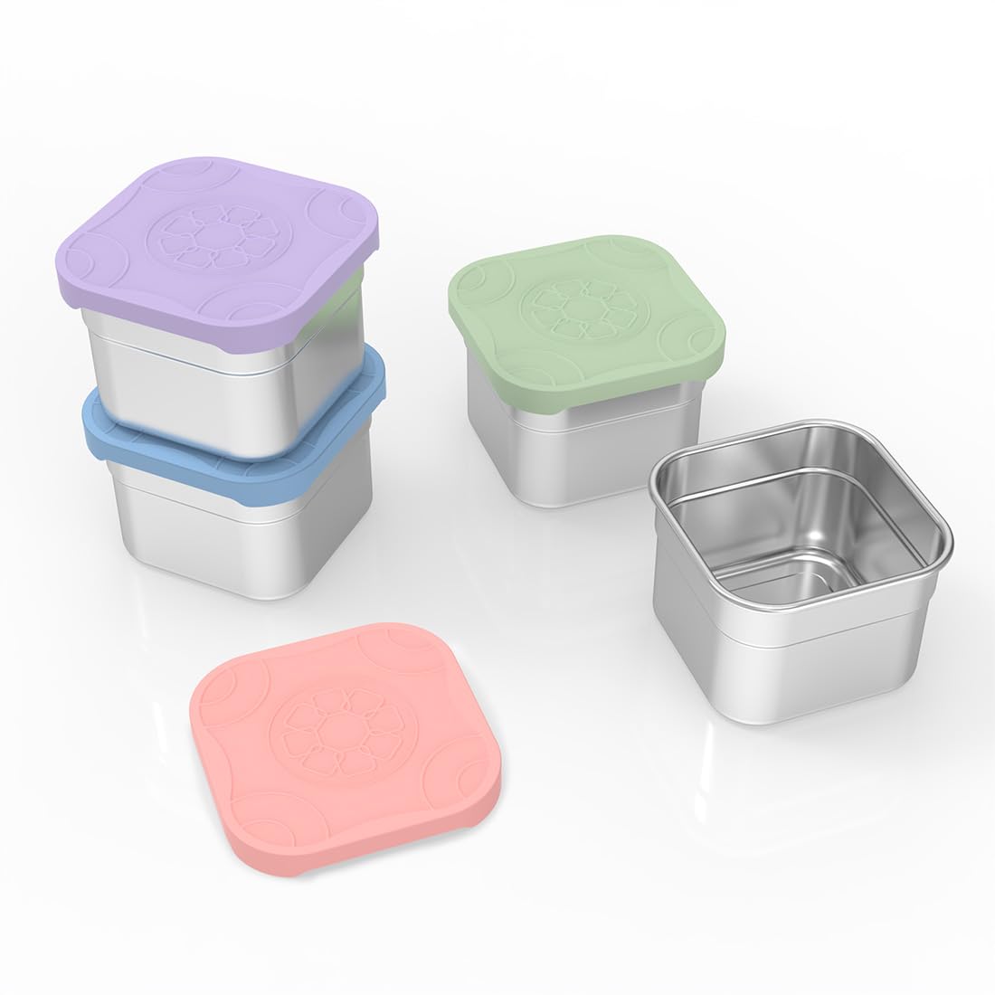 Caperci 4-pack reduces waste with reusable metal containers.