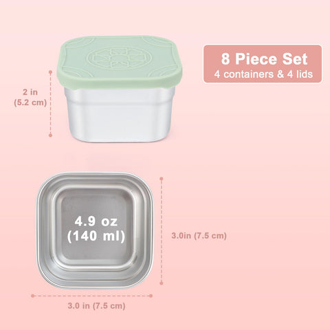 Caperci BPA-free stainless steel containers support eco-friendly lunch packing.