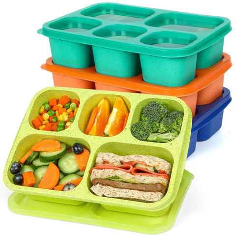 Caperci four-pack bento snack boxes for easy weekly meal prep.