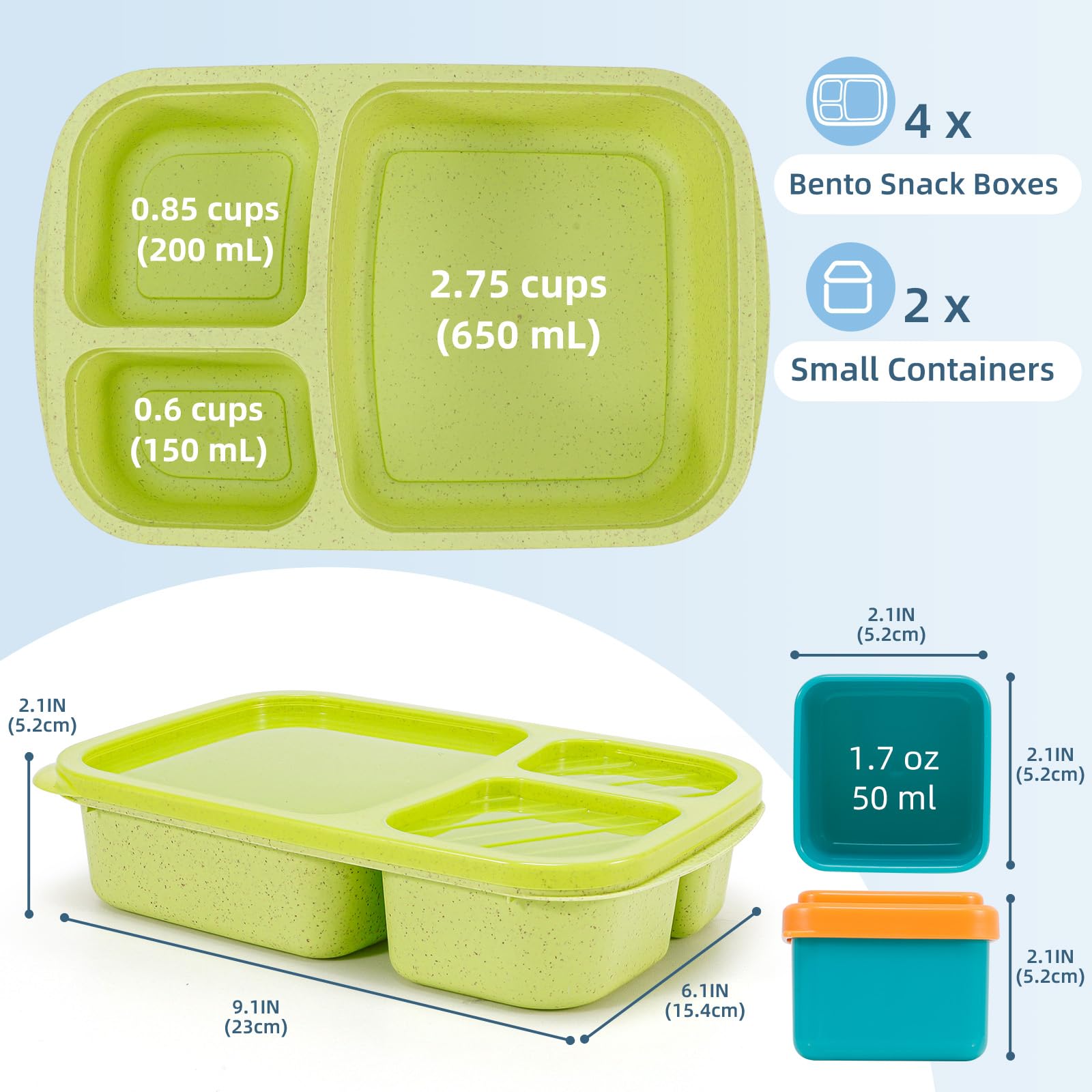 Caperci Bento top-rack dishwasher safe with lid care note