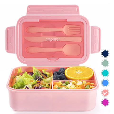 Caperci Classic Bento Box with closed lid for secure transport