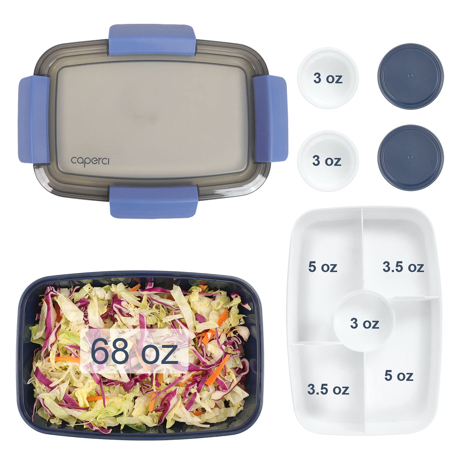 Caperci BPA-free materials ensure safe daily use and easy cleaning.